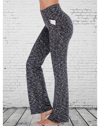 Ladies Yoga Pocket Stretch Trousers